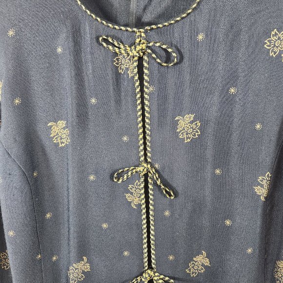 Vintage Robert Too Dress With Attached Jacket Size 22WP USA Made (HD) - Picture 3 of 6